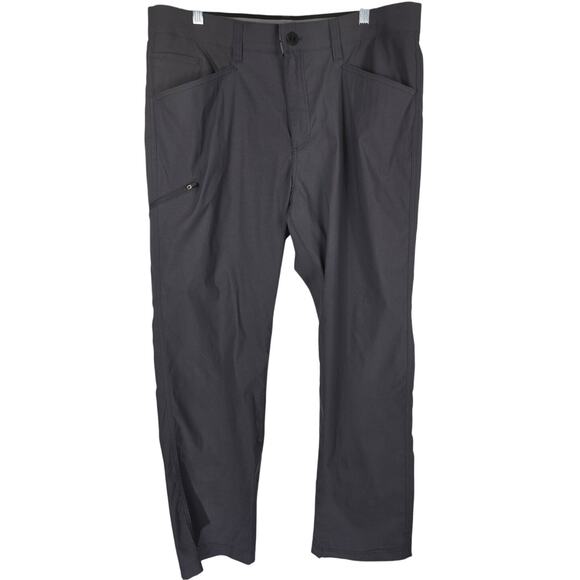 Orvis Mens Grey Classic Collection Lightweight 5 Pocket Trek Pant 36 X 30 - Picture 2 of 6